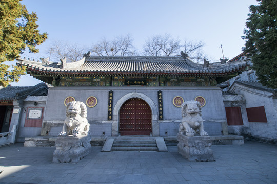 北京广化寺山门
