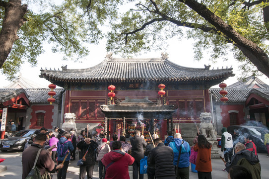 北京广化寺天王殿