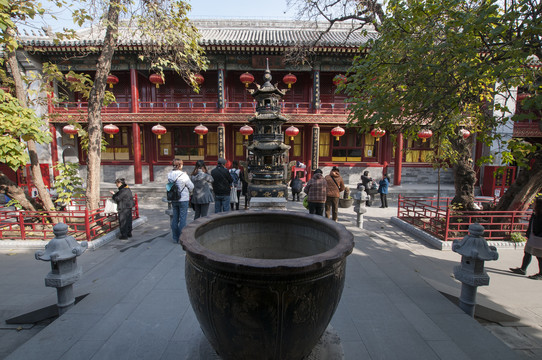 北京广化寺藏经阁
