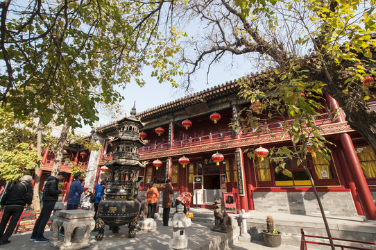 北京广化寺藏经阁