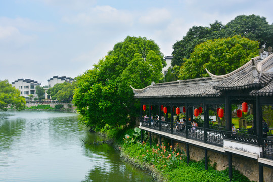 中山詹园江景