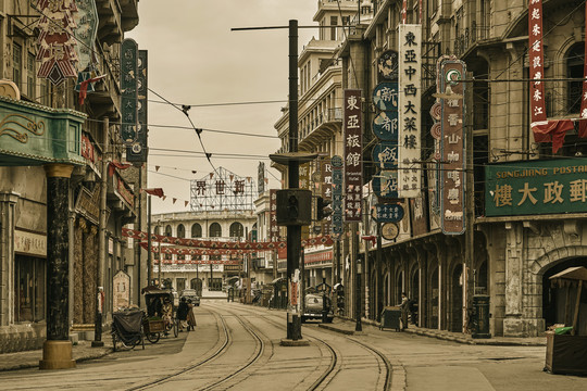 三十年代南京路