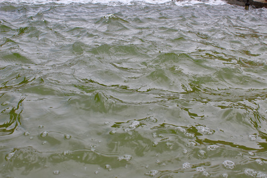 海浪水浪花水泡