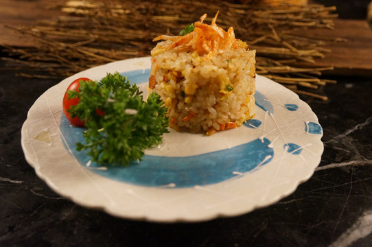 樱花虾炒饭