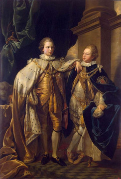 本杰明威尔士亲王和弗雷德里克王子肖像