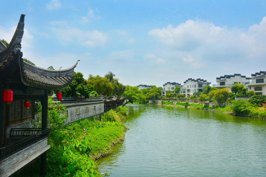 中山詹园江景