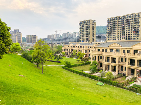 中高端住宅楼群