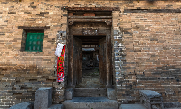 晋城郭峪古城建筑风光