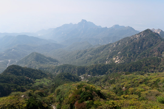 泰山山顶风光