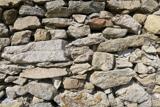 石头堆砌墙
