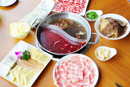 涮锅食材