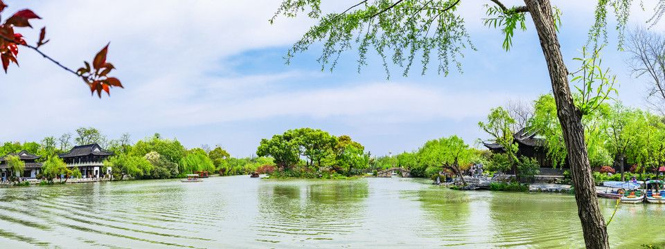 扬州瘦西湖高清全景图