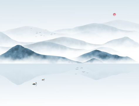 山水画