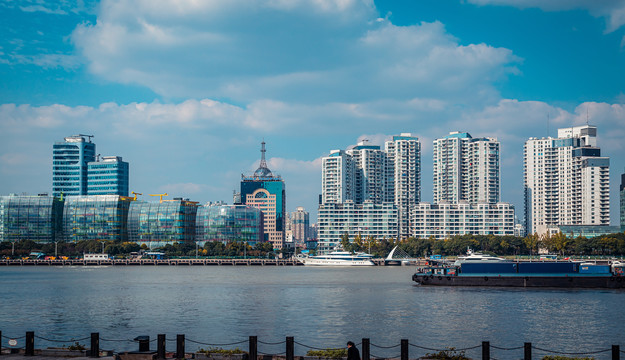 上海北外滩全景风光