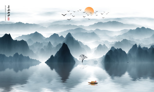 山水画