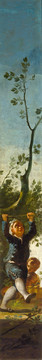 弗朗西斯科·何塞·德·戈雅-卢西恩特斯男孩与树