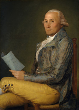 弗朗西斯科·何塞·德·戈雅-卢西恩特斯塞巴斯蒂安马丁内斯的肖像