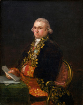 弗朗西斯科·何塞·德·戈雅-卢西恩特斯唐安东尼奥诺列加的肖像