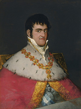 弗朗西斯科·何塞·德·戈雅-卢西恩特斯费尔南多七世国王肖像