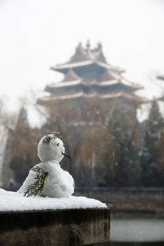 故宫雪景