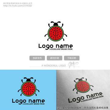 西瓜瓢虫logo