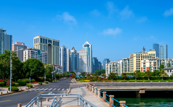 山东青岛城市景观