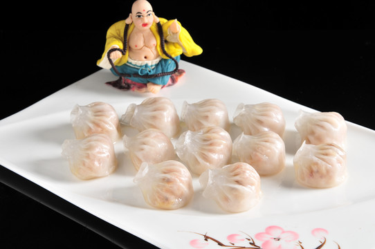 水晶虾饺