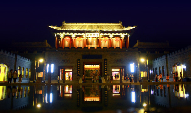 北京古北水镇夜景
