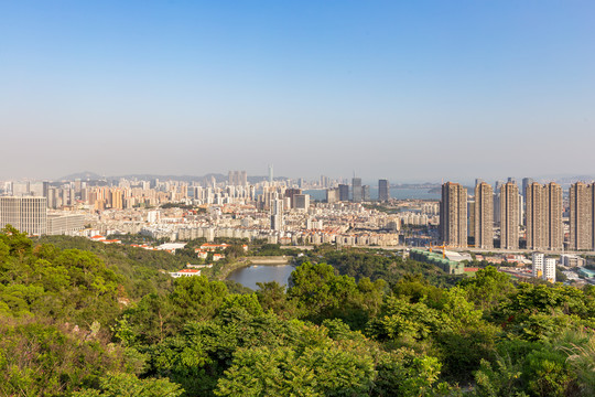厦门海沧区城市天际线