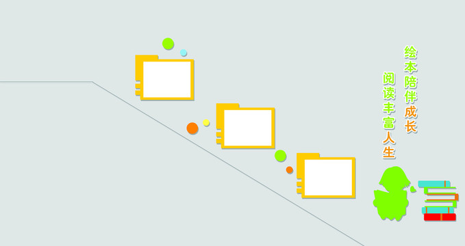 幼儿园学校楼梯文化墙