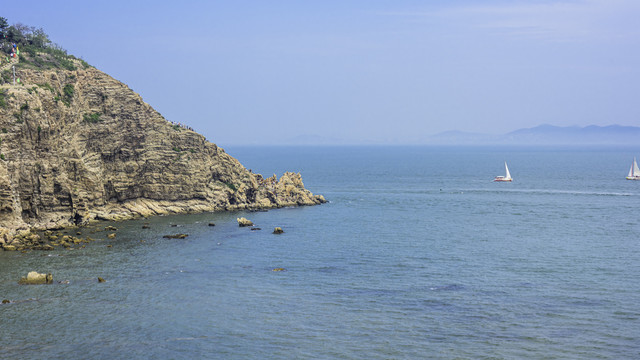 田横山公园海边风光