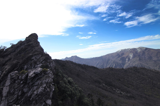 秦岭终南山朝天场