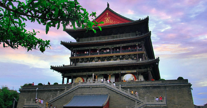 宁夏中国风古建筑