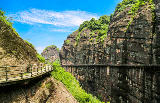 龙虎山栈道