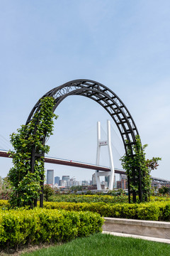 上海南浦大桥黄浦公共空间