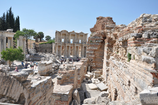希腊古城雅典卫城遗址