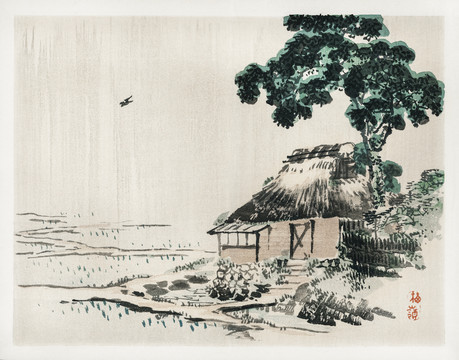 幸野楳嶺小木屋