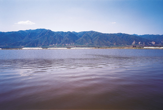 盐湖美景