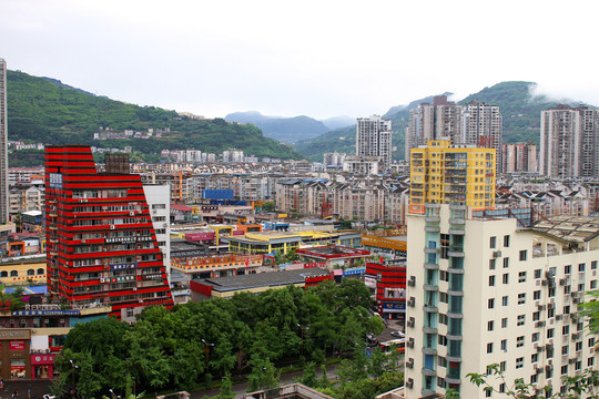 城市一角