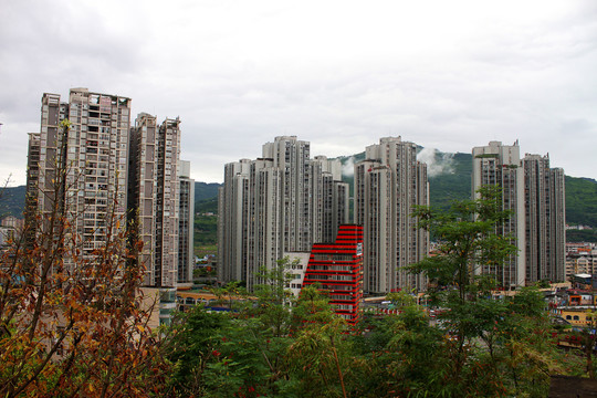 城市一角