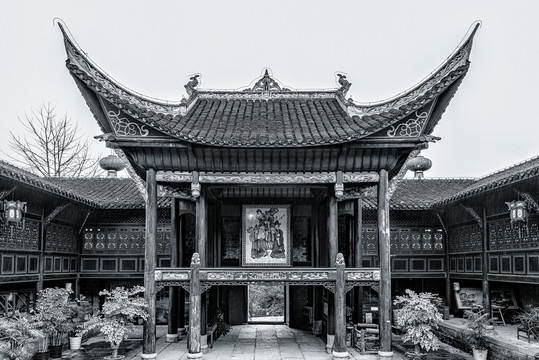 贵州铜仁川主宫戏楼