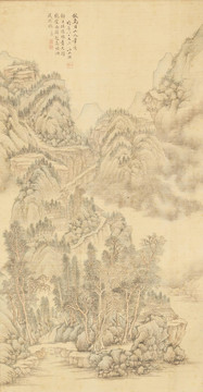 王翚山水