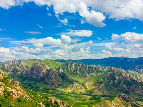 克什克腾旗世界地质公园青山景区