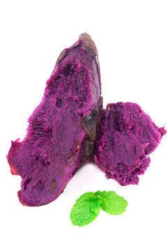 白底紫薯