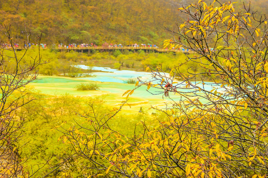 九寨沟黄龙风光