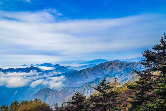 西岭雪山