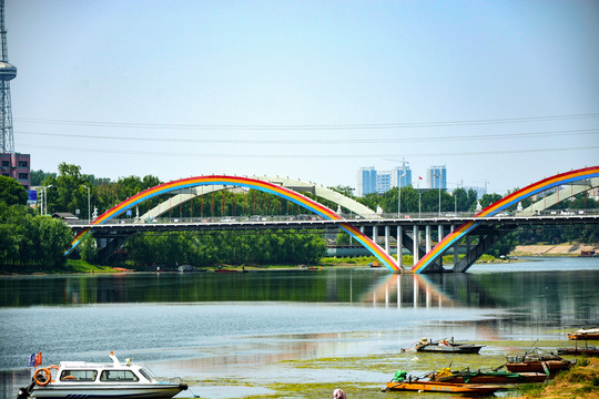漯河沙河彩虹桥