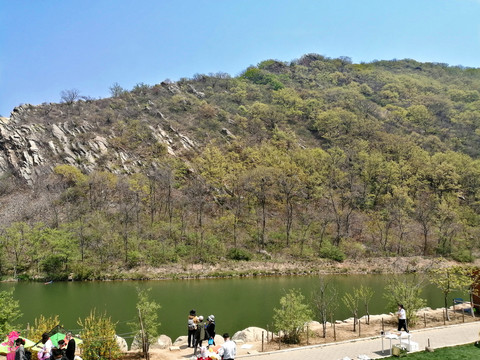 西山湖景区山水风光