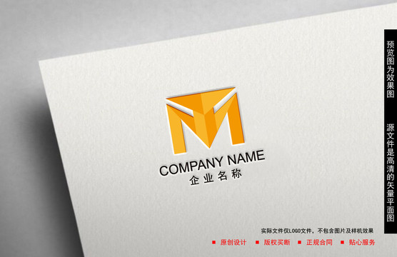 TM字母logo