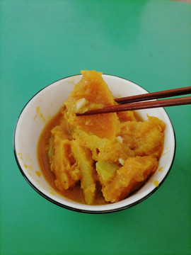 一碗南瓜粥